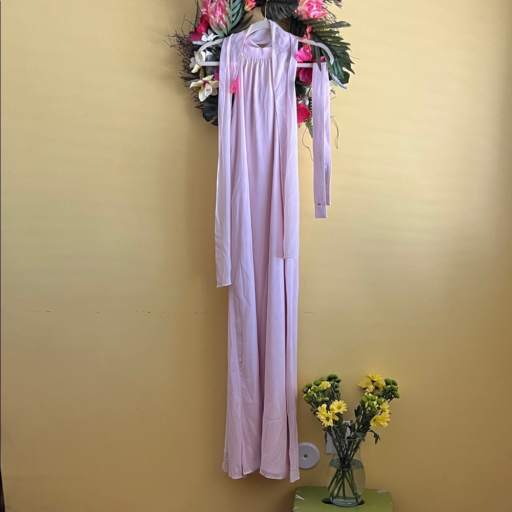 Joanna August Blush Pink Gown